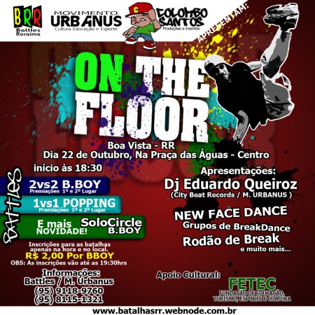 ON THE FLOOR BATTLE  Dia 22/10/2011  - BOA VISTA / RR